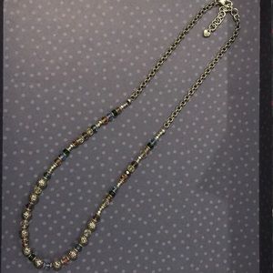 Brighton silver multicolored beaded necklace